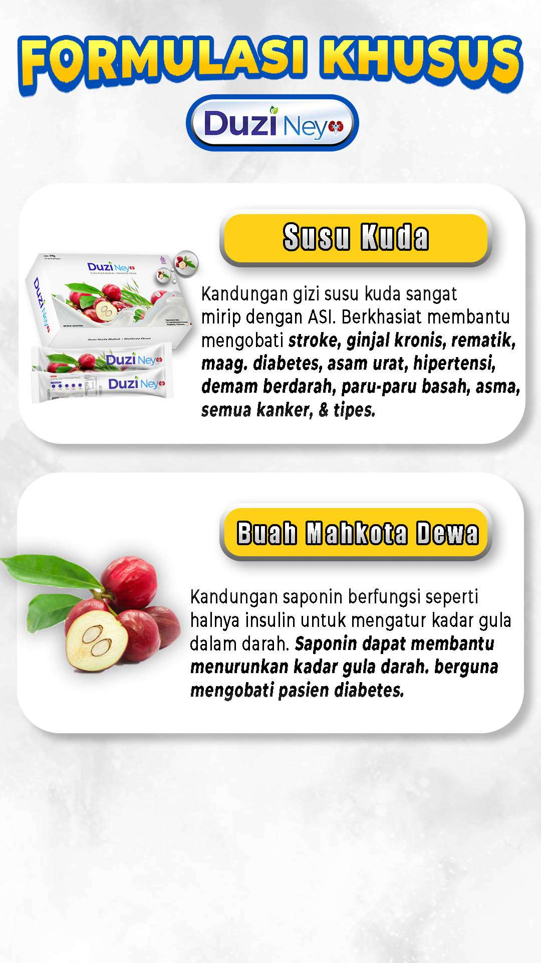 FORMULA KHUSUS