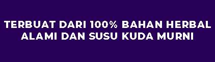 TERBUAT DARI 100%