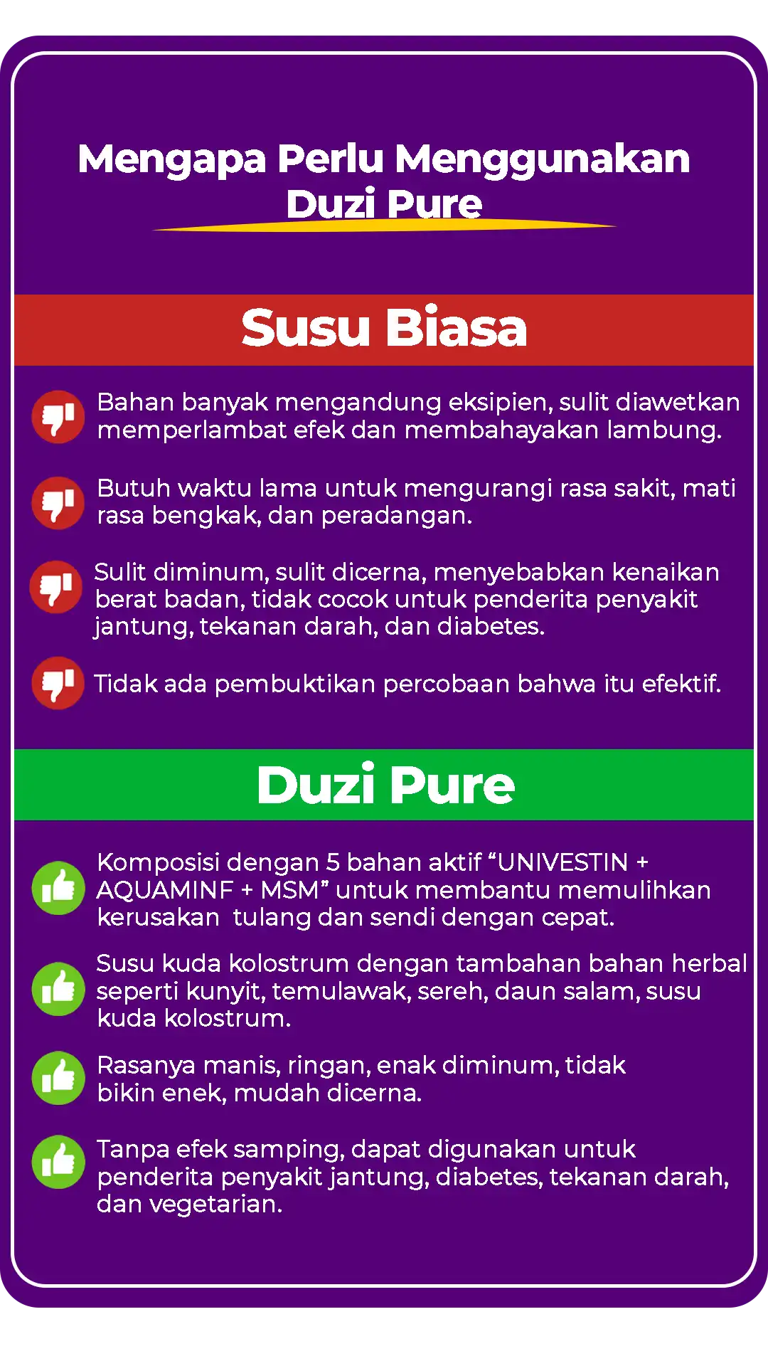 MENGAPA HARUS DUZI PURE