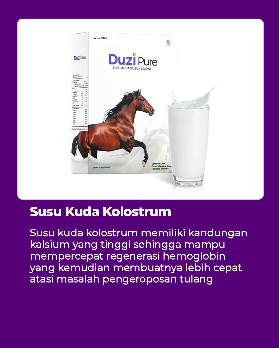 Susu kuda kolostrum